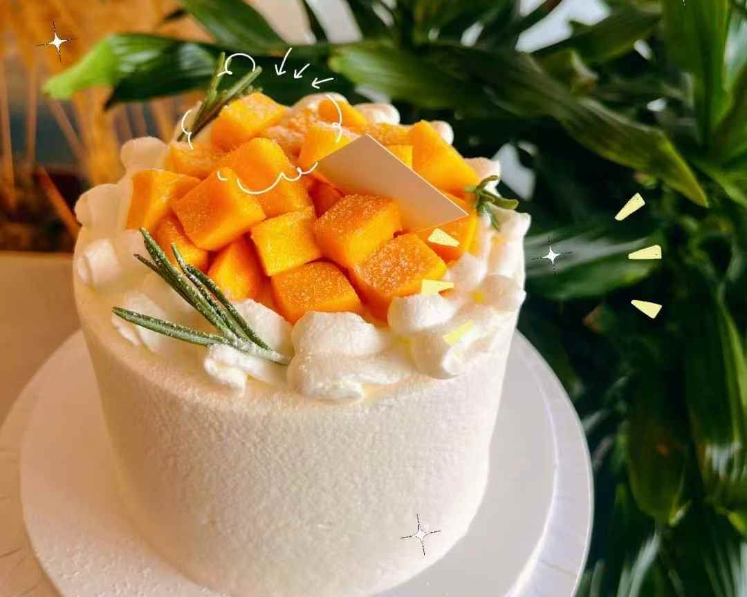 Mango Chiffon Cake