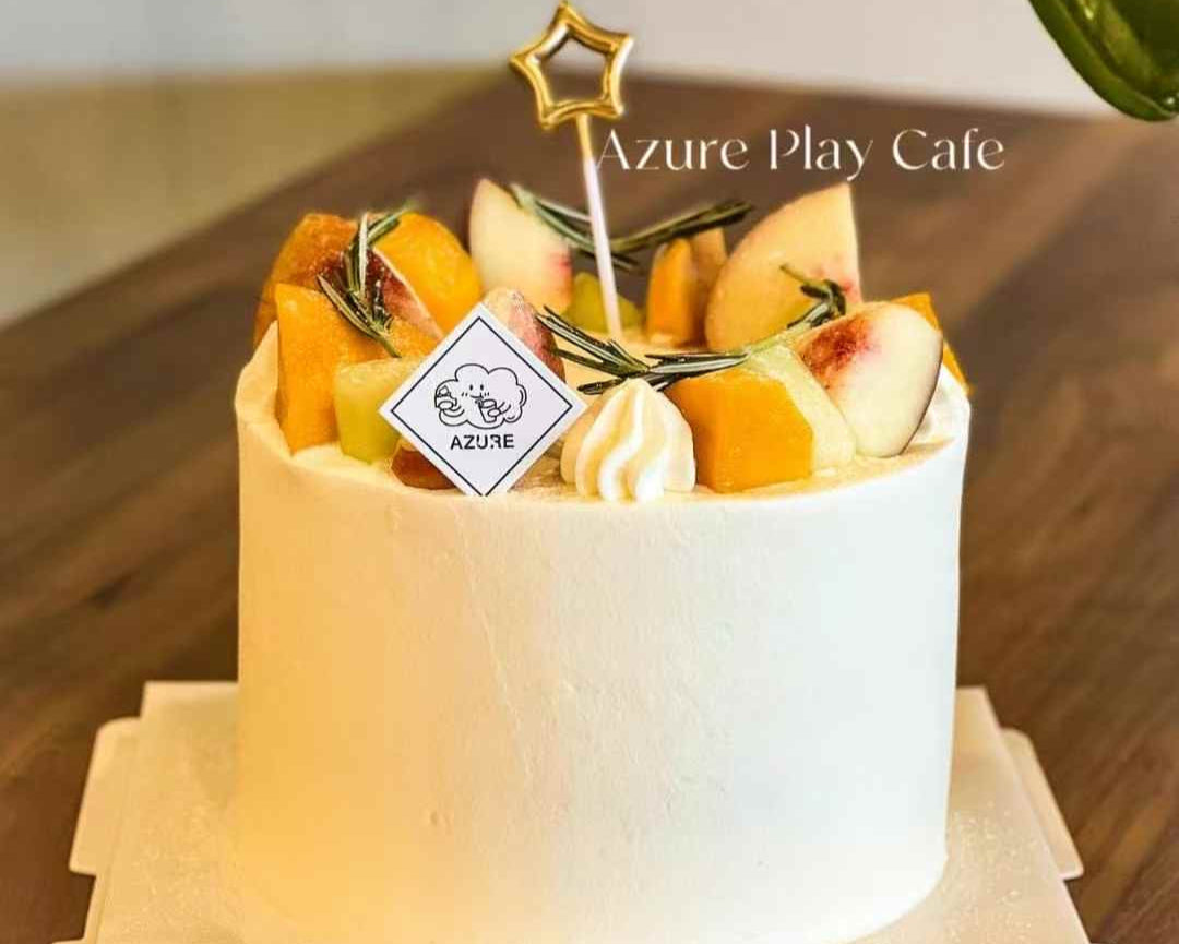 Mixed Fruit Chiffon Cake
